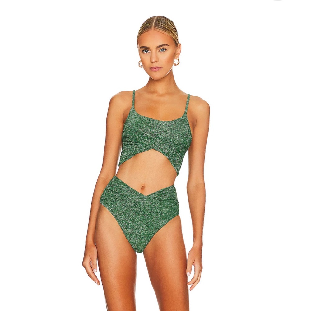 BEACH RIOT Zurie Bikini - Green